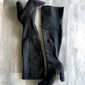 Thigh High Black Boots
